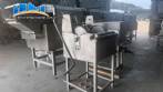 Linha cont�nua em inox para batata chips e palha MCI 400 a 500 kg por hora
