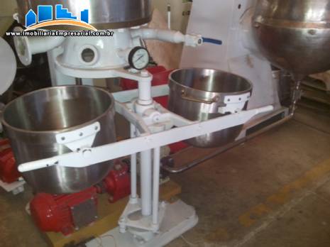 Linha para fabricação de balas Linha para fabricação de balas